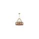 Atwood 4 Light 23 inch Brushed Brass Down Pendant Ceiling Light