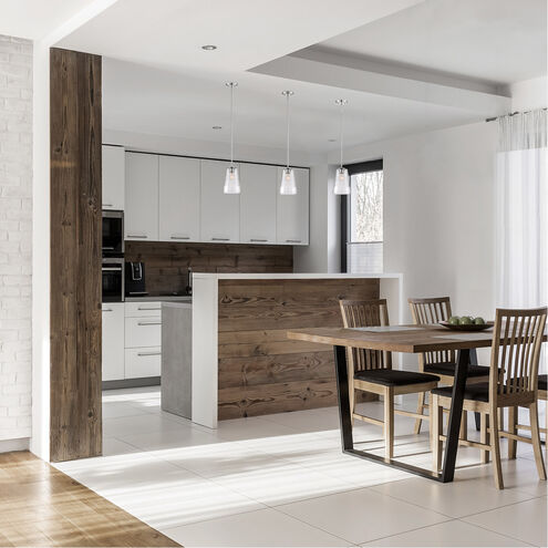 Ingo 1 Light 8 inch Polished Nickel Pendant Ceiling Light