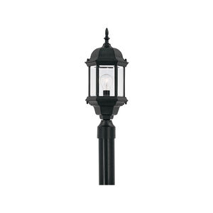 Devonshire 1 Light 20 inch Black Outdoor Post Lantern