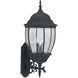 Tiverton 3 Light 29 inch Black Outdoor Wall Lantern