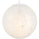 Circo 1 Light 12 inch Matte White Pendant Ceiling Light