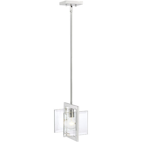 Ethan 1 Light 8.25 inch Polished Nickel Mini Pendant Ceiling Light