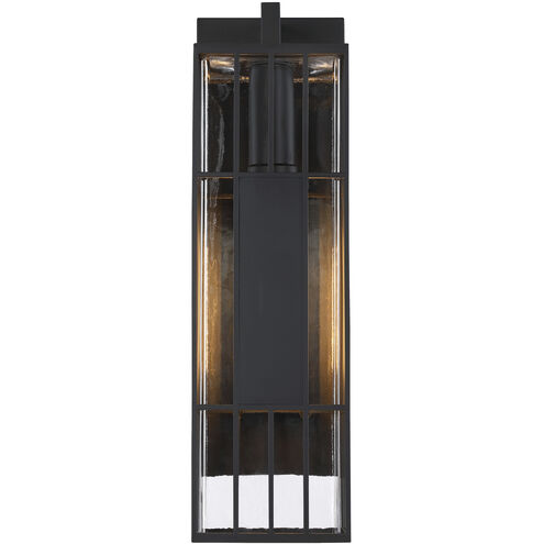 Edgehill LED 22 inch Black Outdoor Wall Sconce