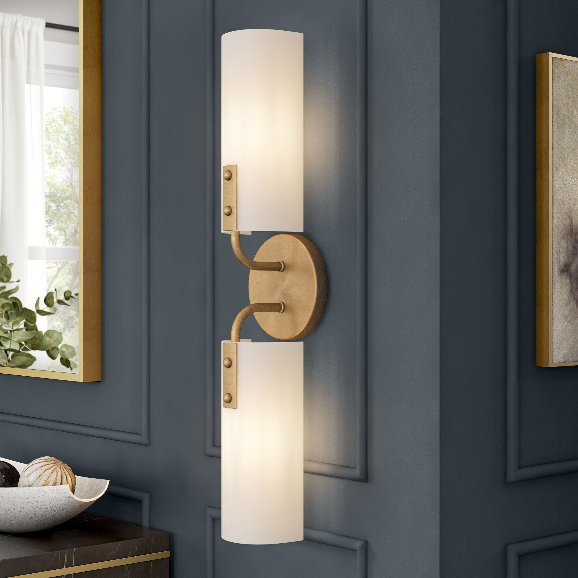 Designers Fountain D259M-2WS-OSB Manhasset 2 Light 5 inch Designers Fountain D259M-2WS-OSB Manhasset 2 Light 5 inch