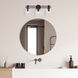 Astra LED 24 inch Matte Black Vanity Wall Light