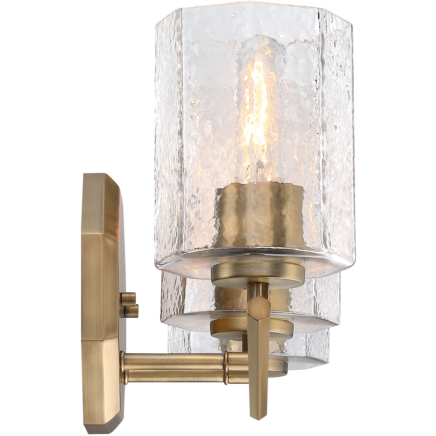 Haven 3 Light 24 inch Old Satin Brass Vanity Light Wall Light