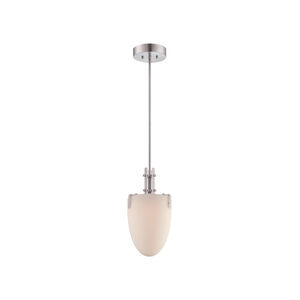 Archer LED 8 inch Satin Platinum Mini Pendant Ceiling Light