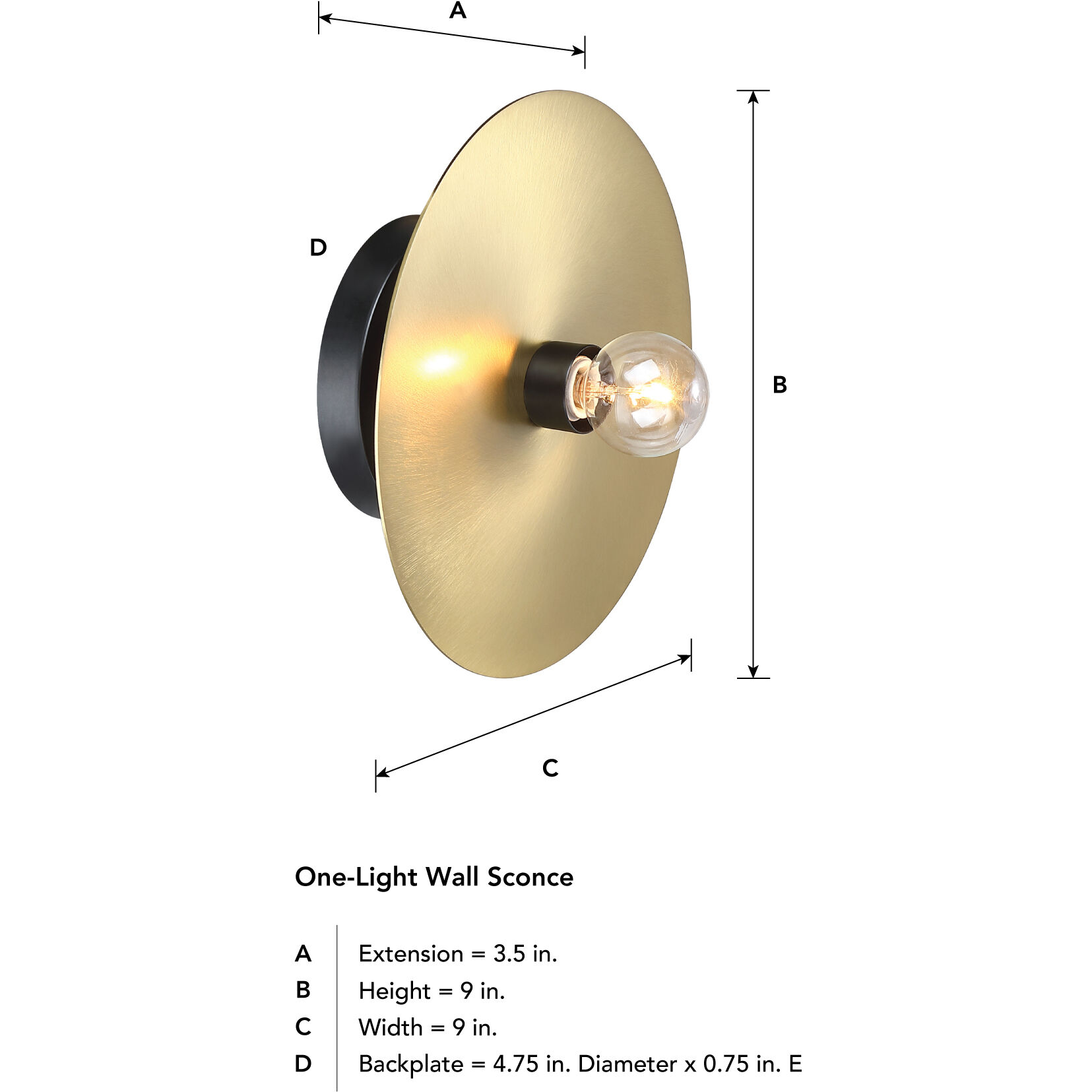 Harmoni 1 Light 9 inch Matte Black Wall Sconce Wall Light