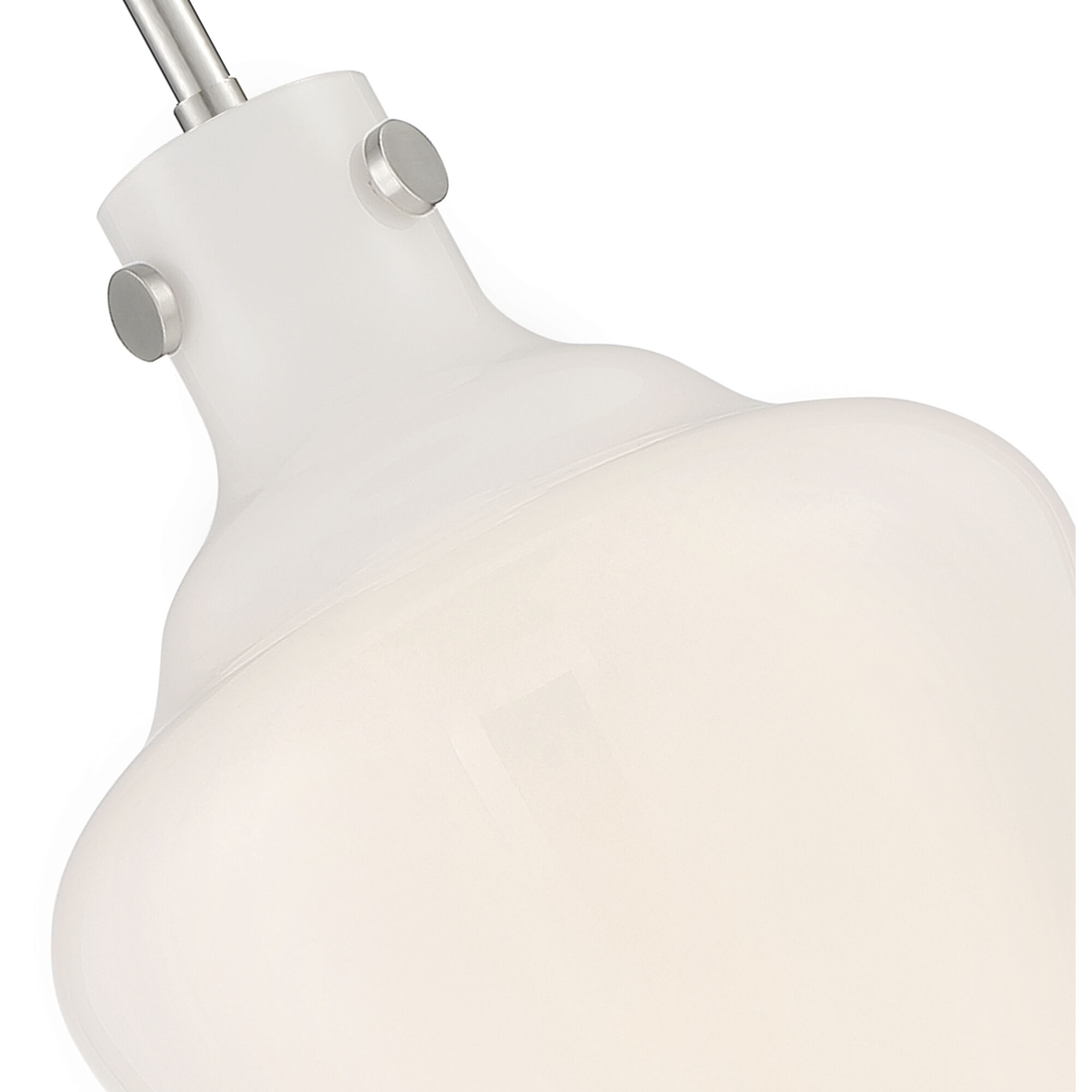 Moonlight 1 Light 9 inch Brushed Nickel Pendant Ceiling Light