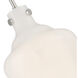 Moonlight 1 Light 9 inch Brushed Nickel Pendant Ceiling Light