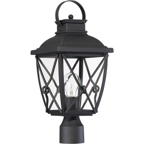 Belmont 1 Light 8 inch Black Outdoor Hanging Lantern