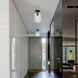 Haven LED 10 inch Matte Black Semi-Flush Mount Ceiling Light