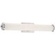 Geneva LED 30 inch Satin Platinum Bath Bar Wall Light