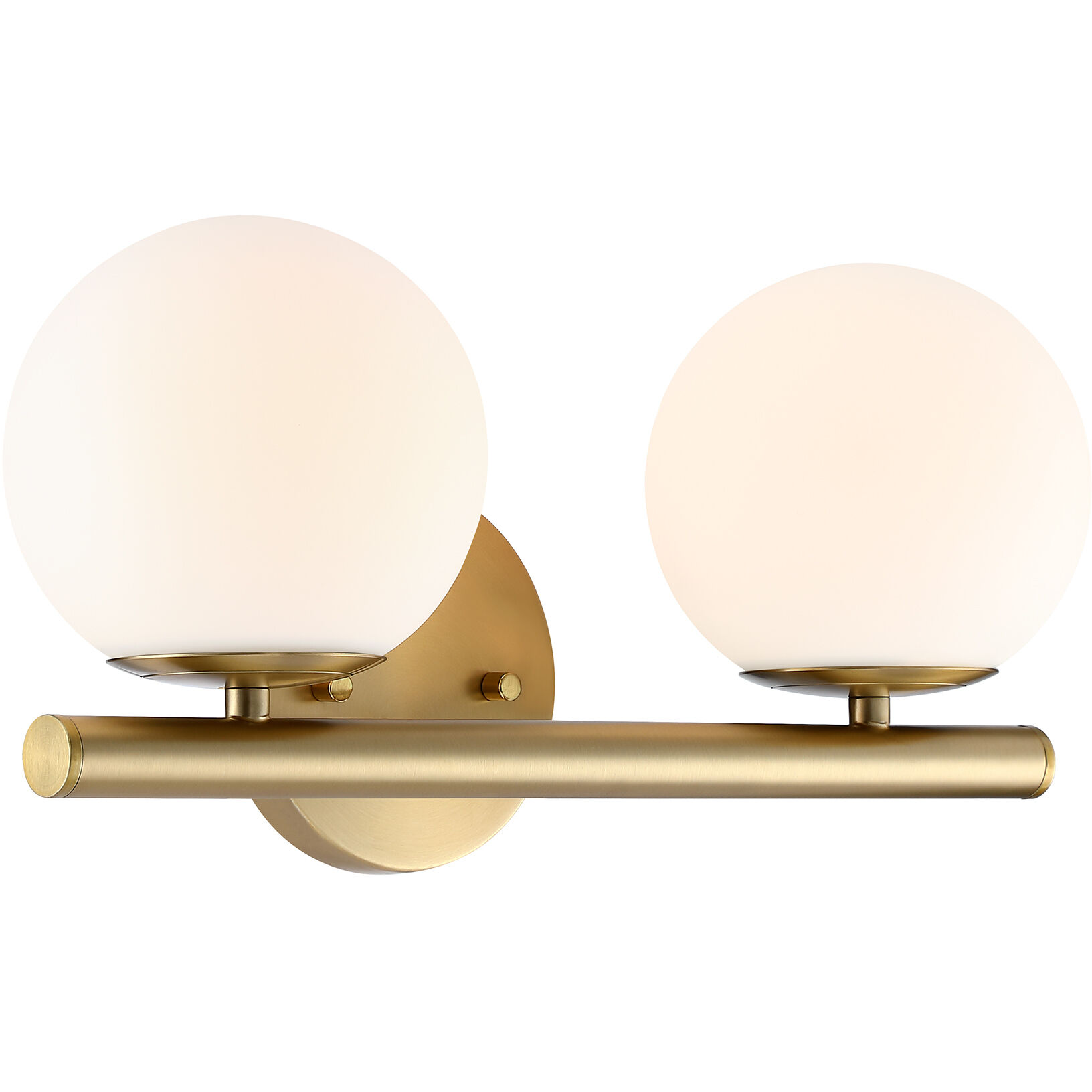Crown Heights 2 Light 16.25 inch Brushed Gold Vanity Light Wall Light