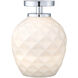 Dita 1 Light 9 inch Polished Nickel Semi-Flush Mount Ceiling Light