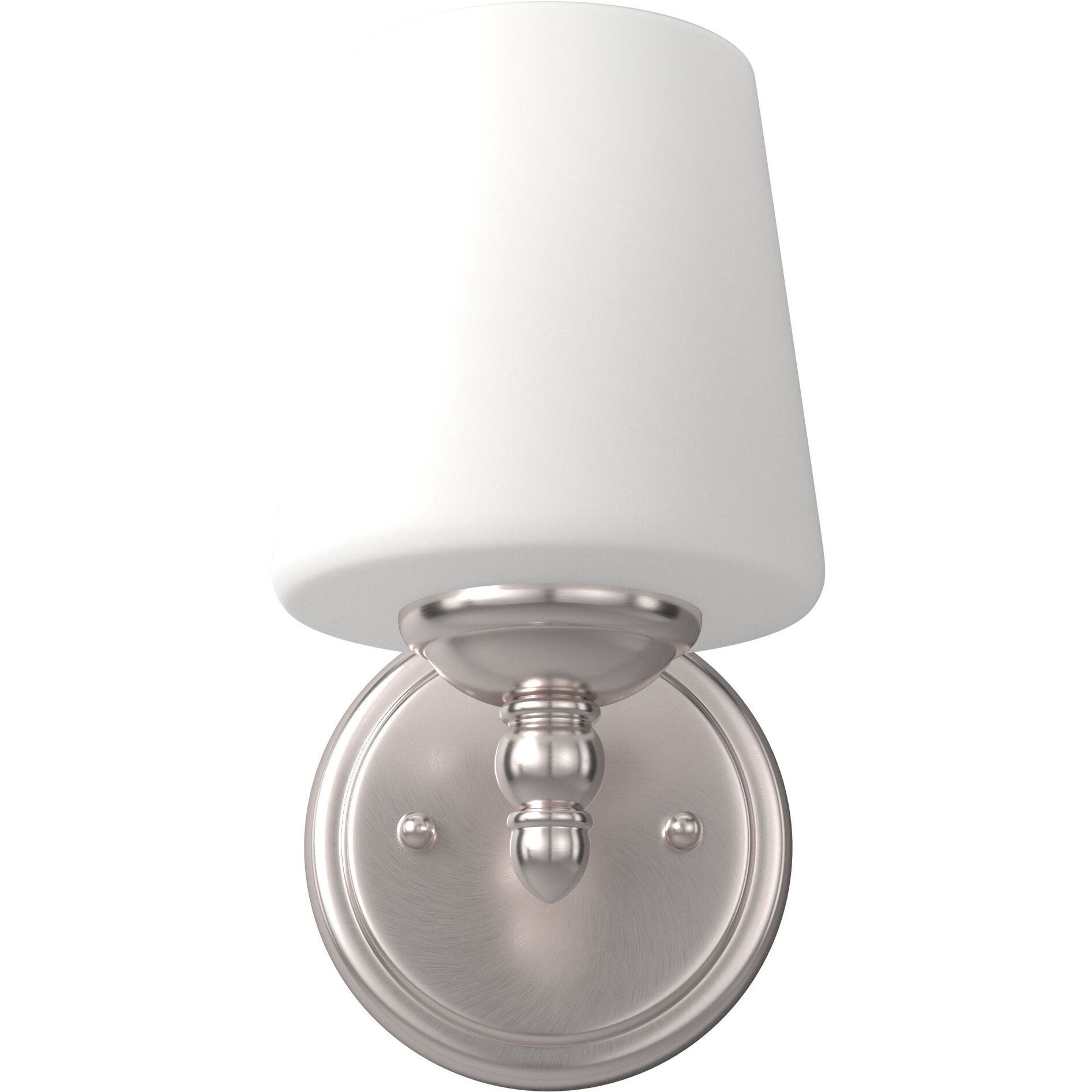Darcy 1 Light 7 inch Brushed Nickel Bath Bar Wall Light