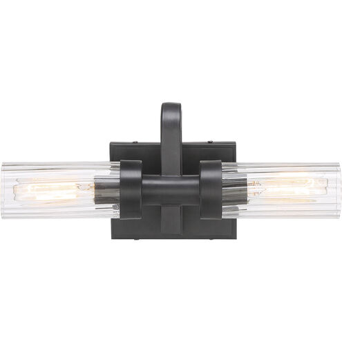 Braden 2 Light 16 inch Iron Graphite Bath Bar Wall Light