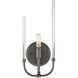 Laretto 1 Light 6.25 inch Satin Copper Bronze Wall Sconce Wall Light