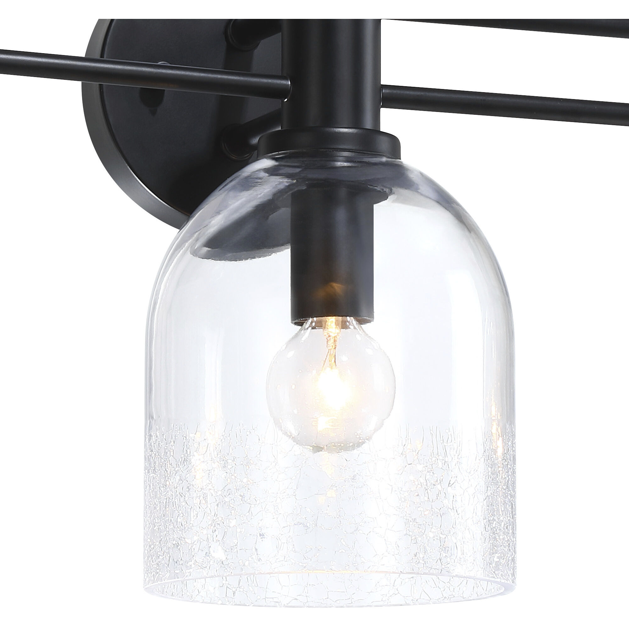 Astra LED 24 inch Matte Black Vanity Wall Light