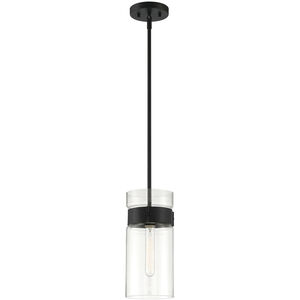Midnight LA 1 Light 6 inch Matte Black Pendant Ceiling Light