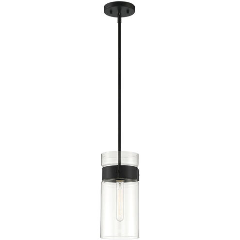 Midnight LA 1 Light 6 inch Matte Black Pendant Ceiling Light