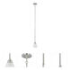 Tackwood 1 Light 5 inch Satin Platinum Mini Pendant Ceiling Light