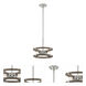 Hanston 4 Light 13.25 inch Polished Nickel Pendant Ceiling Light