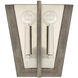 Westend 2 Light 9.5 inch Satin Platinum Wall Sconce Wall Light