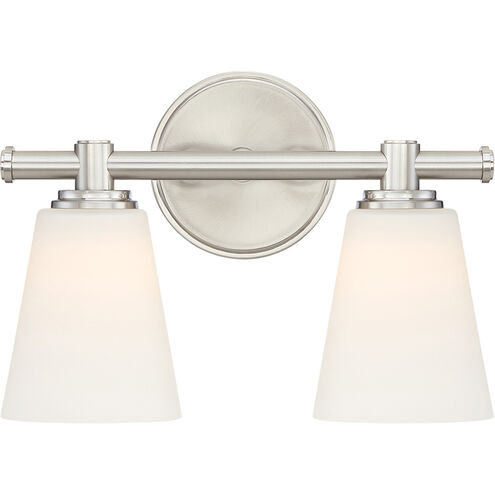 Parker LED 12.25 inch Satin Platinum Vanity Light Wall Light