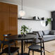 Circo LED 7 inch Matte Black Pendant Ceiling Light