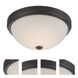 Hopkins LED 13.25 inch Oil Rubbed Bronze Flushmount Ceiling Light