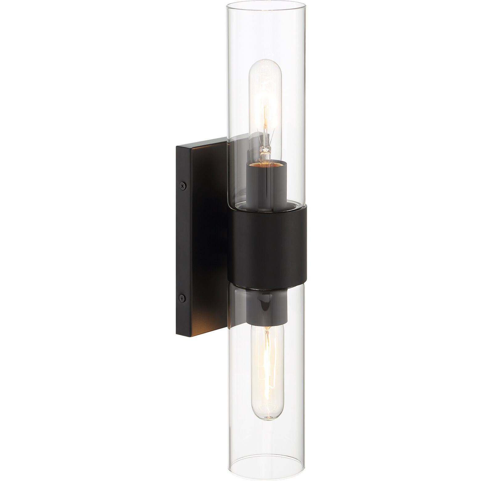 Anton 2 Light 4.5 inch Matte Black Wall Sconce Wall Light