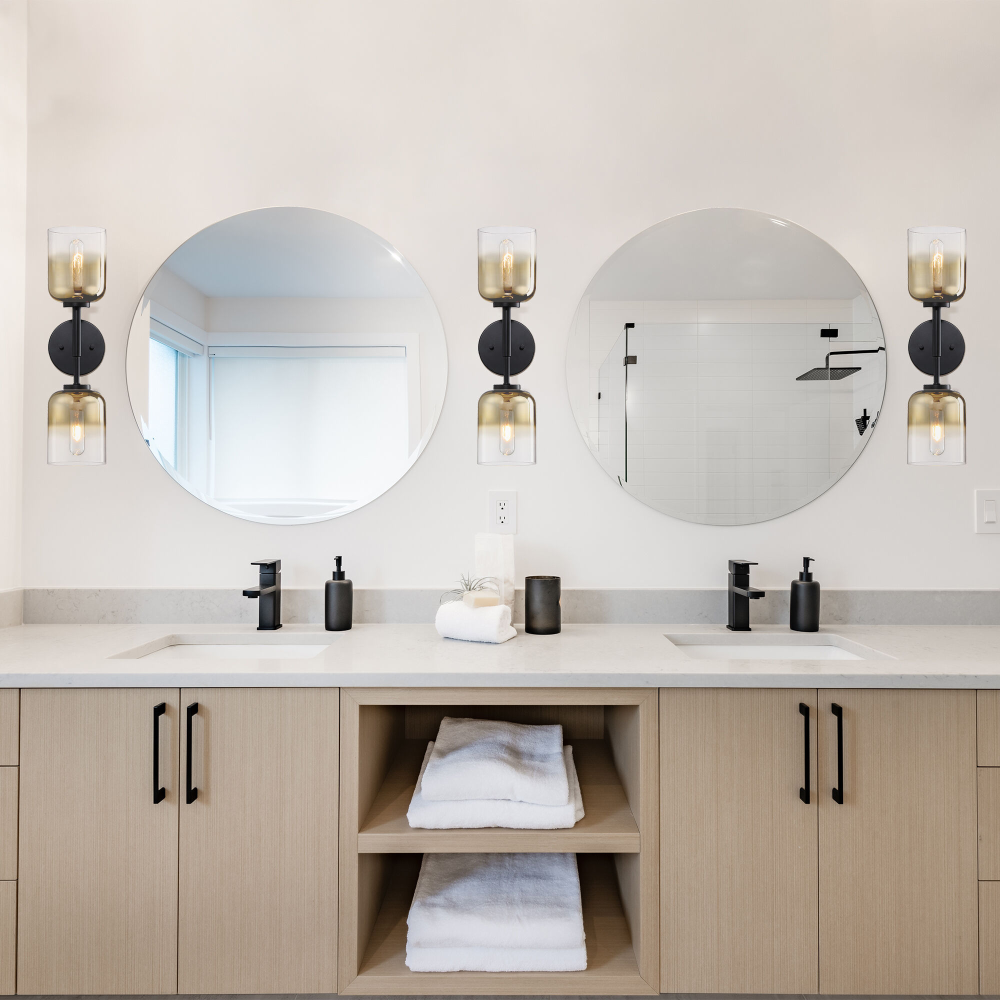 Gatsby 2 Light 5.25 inch Matte Black Wall Sconce Wall Light