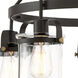 Jaxon 5 Light 28 inch Oil Rubbed Bronze Chandelier Ceiling Light