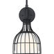 Evensong Wall Sconce Wall Light in Matte Black