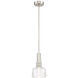 Kami LED 7.5 inch Satin Platinum Pendant Ceiling Light