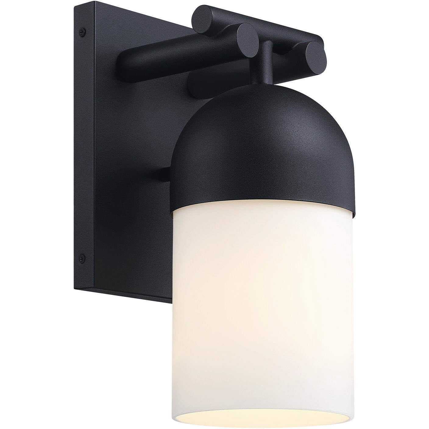 Ever Spring LED 14 inch Black Outdoor Wall Sconce