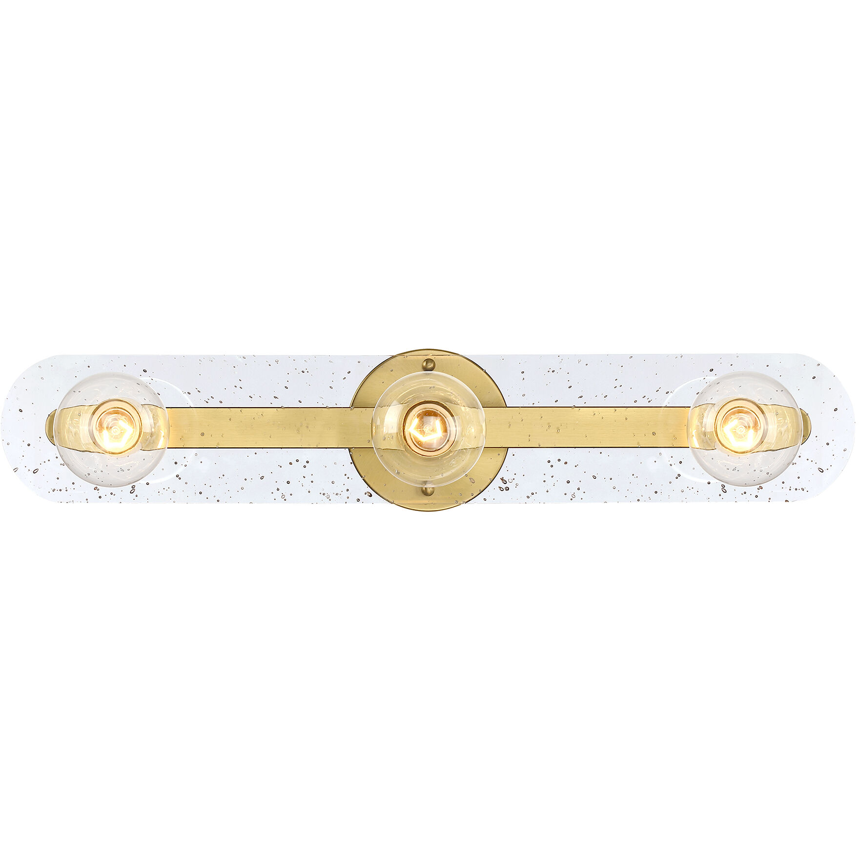 Demi 3 Light 24 inch Brushed Gold Vanity Light Wall Light