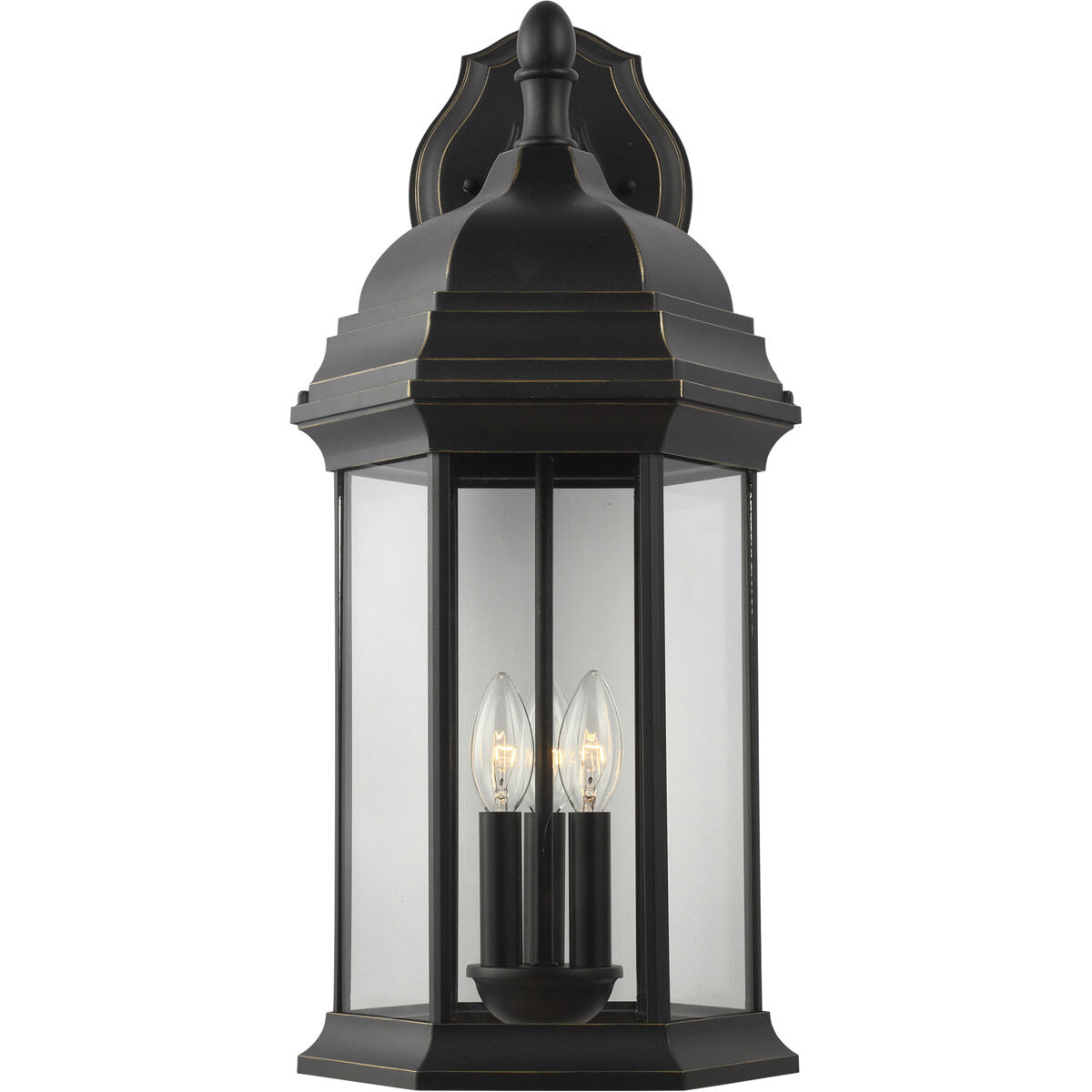 Sevier 3 Light 12.50 inch Outdoor Wall Light