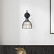 Evensong Wall Sconce Wall Light in Matte Black