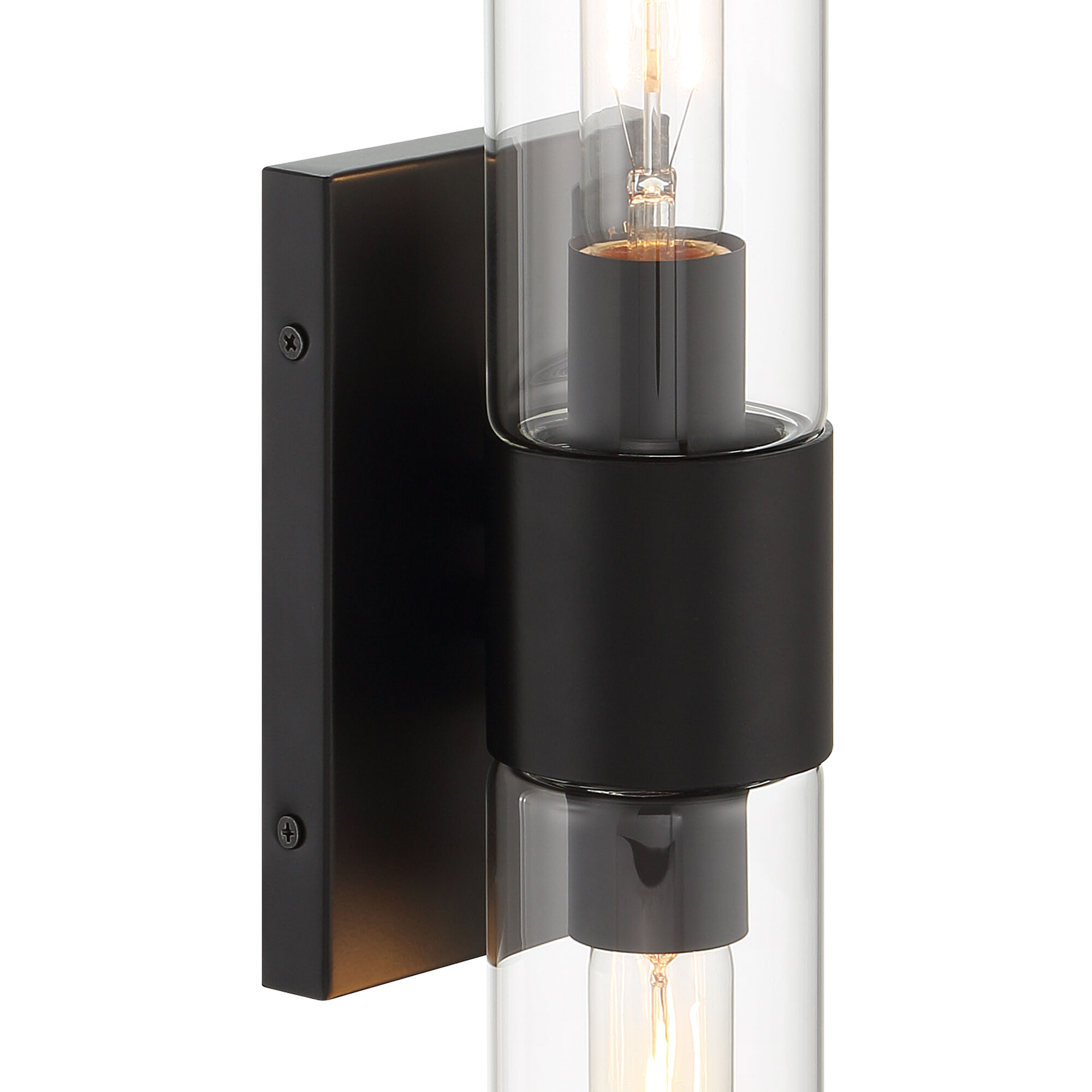 Anton 2 Light 4.5 inch Matte Black Wall Sconce Wall Light