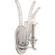 Grand Plazza 1 Light 5 inch Satin Platinum Wall Sconce Wall Light