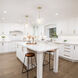 Pixie LED 7 inch Brushed Gold Pendant Ceiling Light