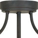 Montego 2 Light 16 inch Oil Rubbed Bronze Semi-Flush Ceiling Light