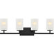 Carmine 4 Light 28.00 inch Bathroom Vanity Light