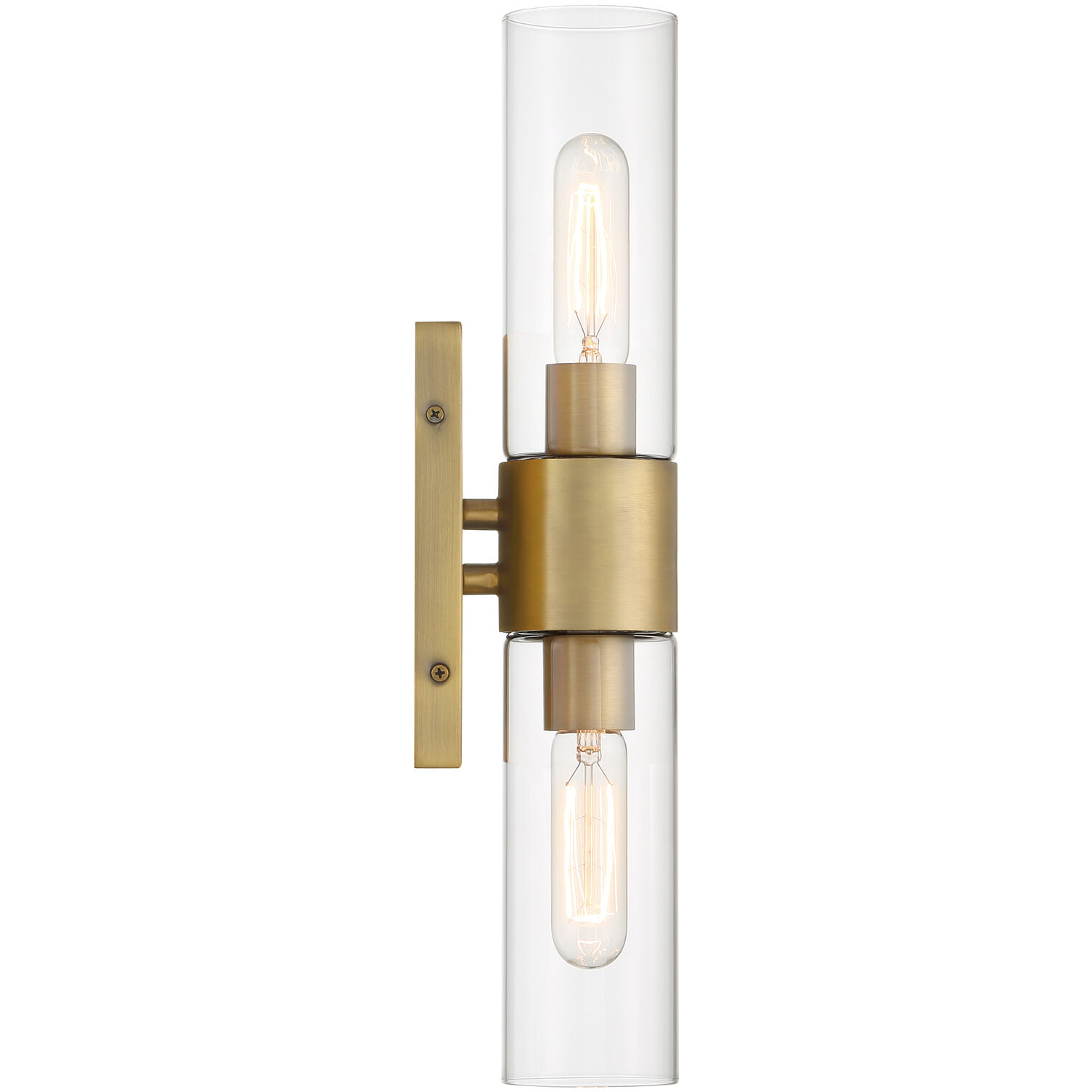 Anton 2 Light 4.5 inch Old Satin Brass Wall Sconce Wall Light
