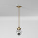 Knoll 4 Light 33 inch Brushed Gold Island Pendant Ceiling Light