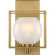 Cowen 1 Light 7 inch Brushed Gold Wall Sconce Wall Light