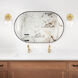 Summer Jazz 1 Light 5.5 inch Brushed Gold Wall Sconce Wall Light