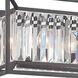 Linares 4 Light 36 inch Vintage Bronze Linear Chandelier Ceiling Light
